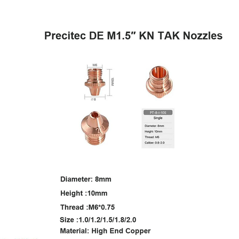 فوهات Precitec DE M1.5 KN TAK