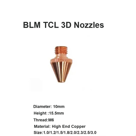 فوهات BLM TCL 3D