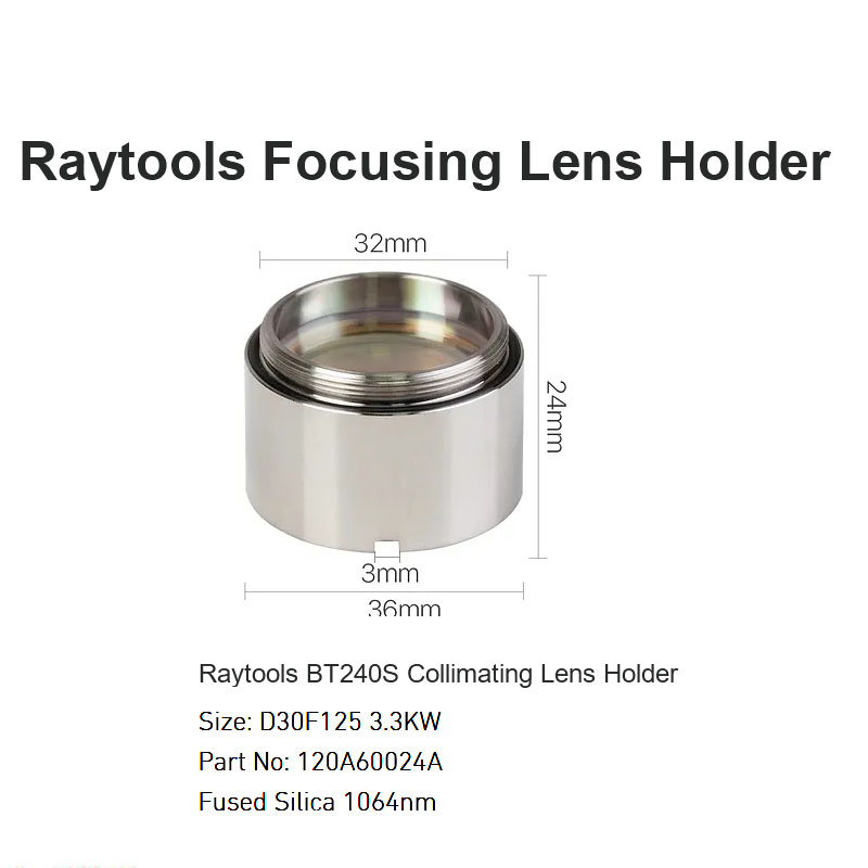 Raytools BT240S حامل عدسة Collimating D30 F125 3.3KW
