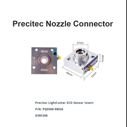 إدراج مستشعر Precitec LightCutter ECO D30 F200