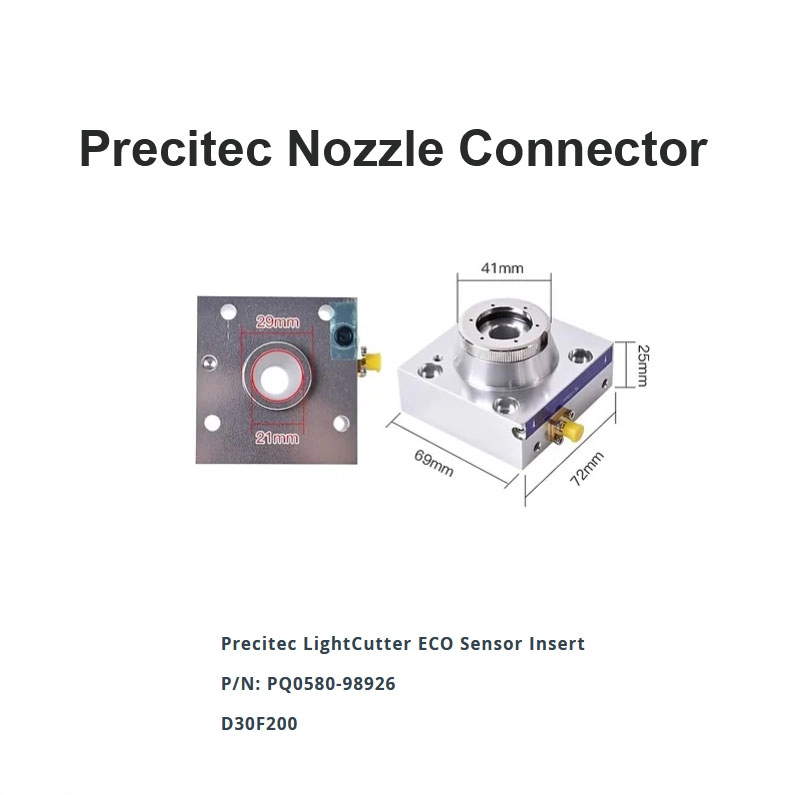 إدراج مستشعر Precitec LightCutter ECO D30 F200