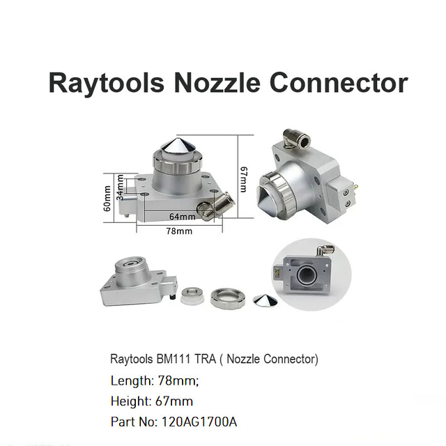 موصل فوهة Raytools لـ BM111 TRA