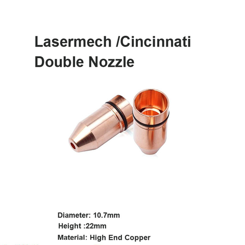 فوهة مزدوجة Lasermech وCincinnati