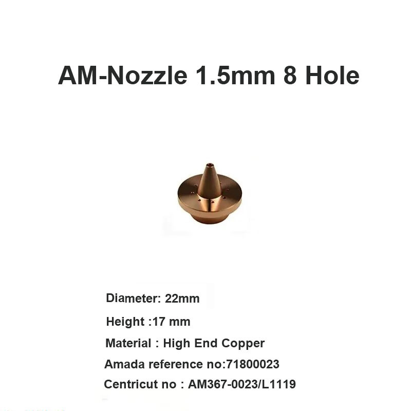 AM-فوهة 1.5 ملم 8 فتحات