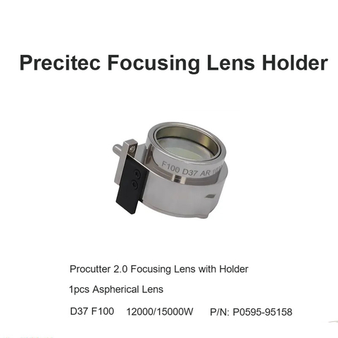 حامل عدسة التركيز Precitec Procutter 2.0 D37 F100--