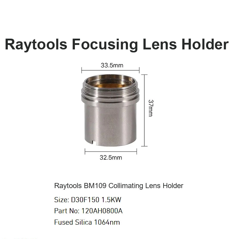 Raytools BM109 حامل عدسة Collimating D30 F150 1.5KW