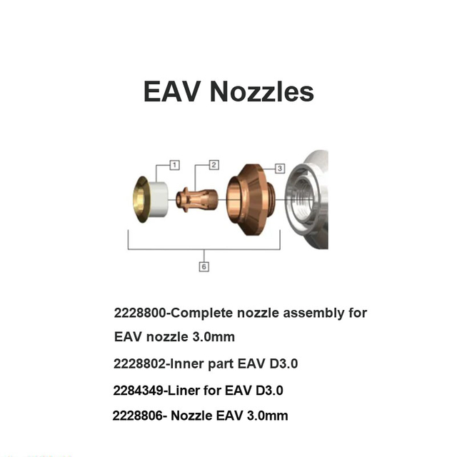 فوهات Trumpf EAV