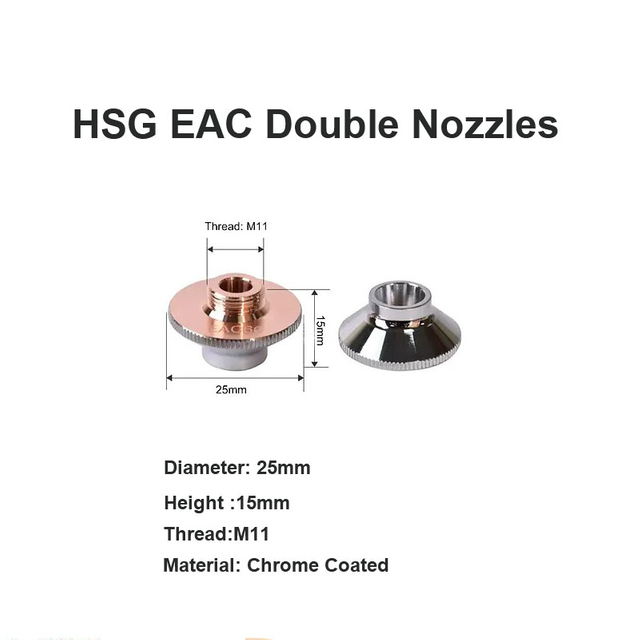 فوهات مزدوجة HSG EAC 
