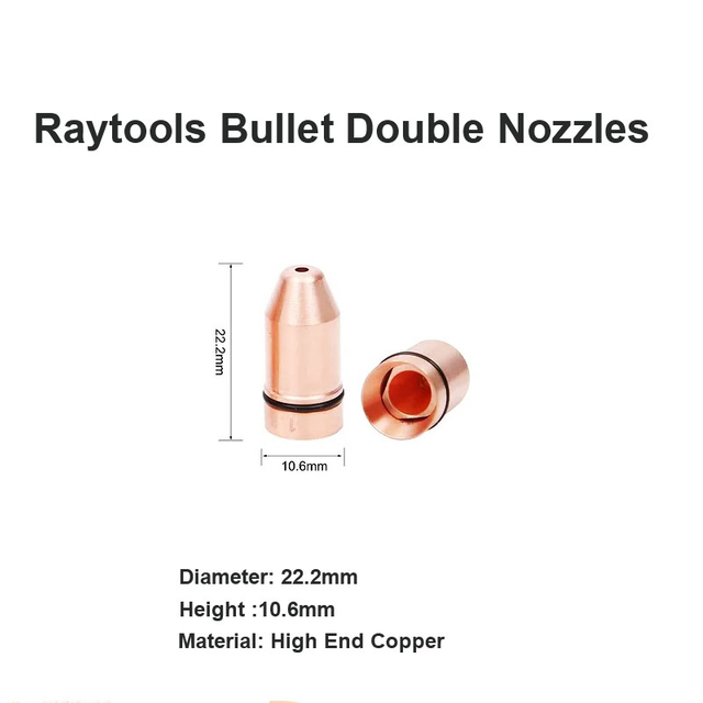 Raytools رصاصة فوهات مزدوجة 