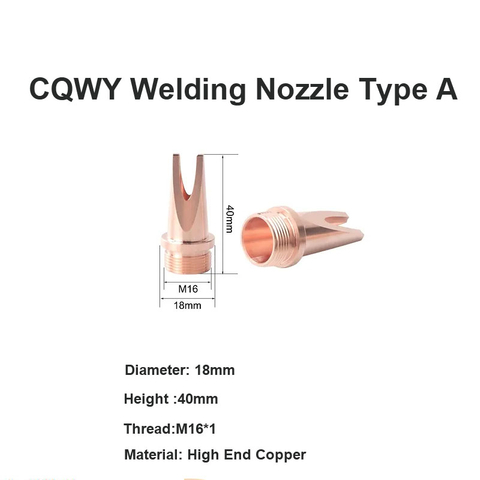 فوهة اللحام CQWY من النوع أ