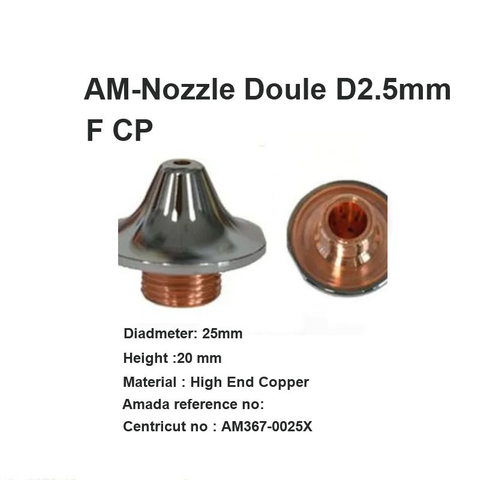 AM-فوهة مزدوجة D2.5mm F CP