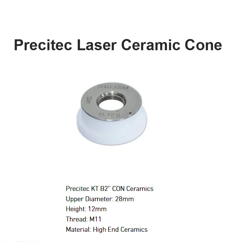 مخروط سيراميك ليزر من بريسيتيك D28mm H12mm M11
