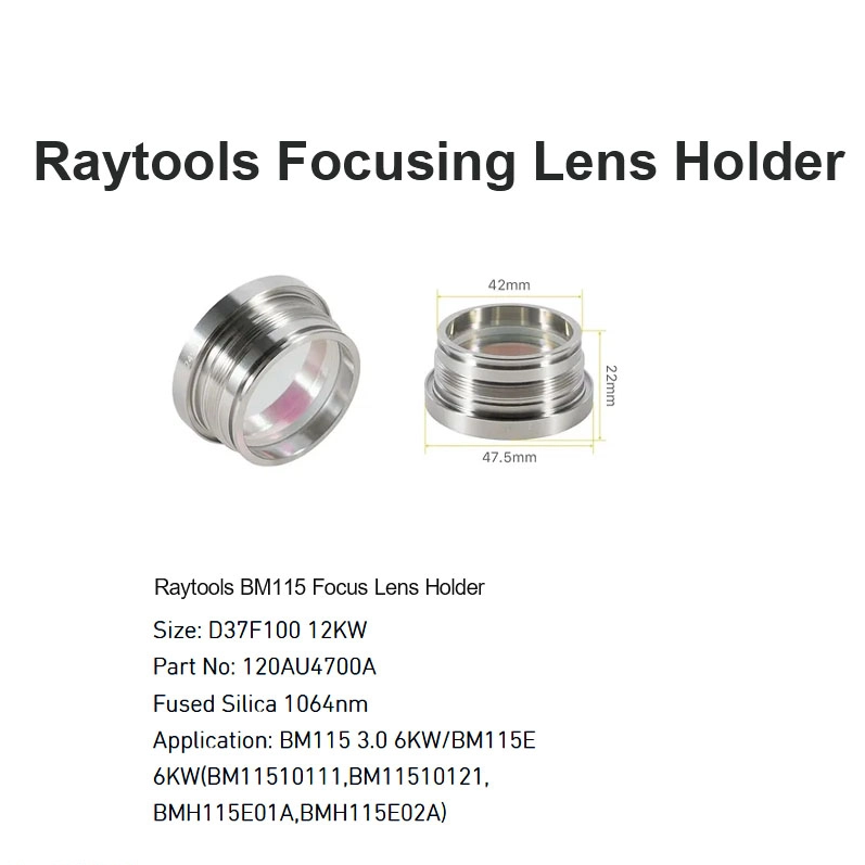 Raytools BM115 حامل عدسة التركيز D37 F100 12kw
