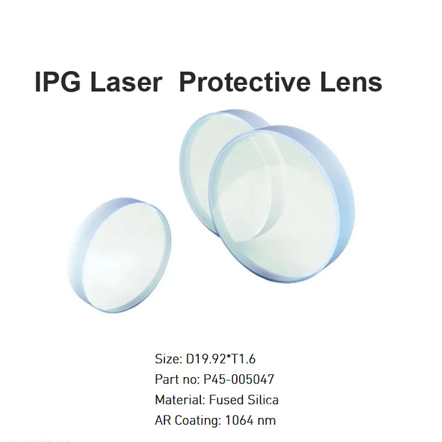 عدسة حماية ليزر IPG D19.92* T1.6mm