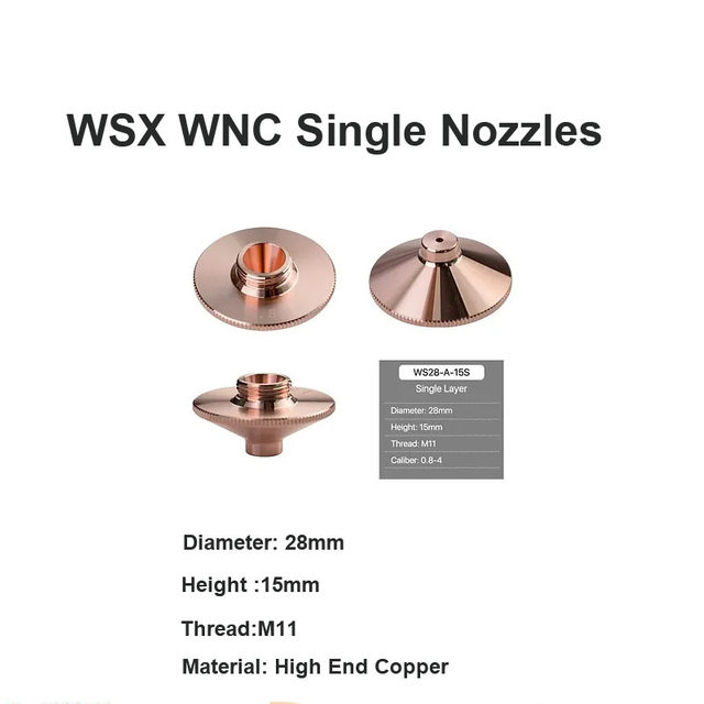 WSX WNC فوهات واحدة