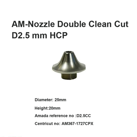 AM-Nozzle AM-Nozzle Double Clean Cut D2.5 mm HCP