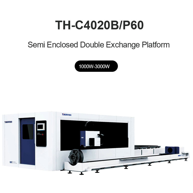 آلة القطع بليزر الألياف CNC ذات الاستخدام المزدوج لأنابيب وألواح الألومنيوم