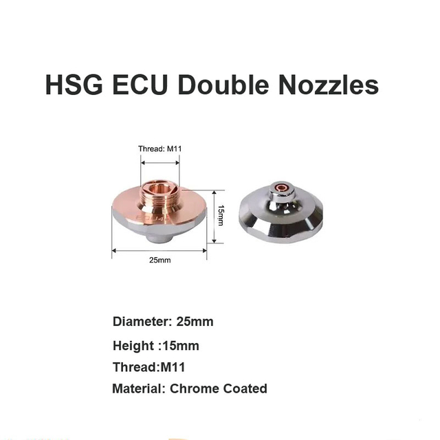 HSG ECU فوهات مزدوجة 