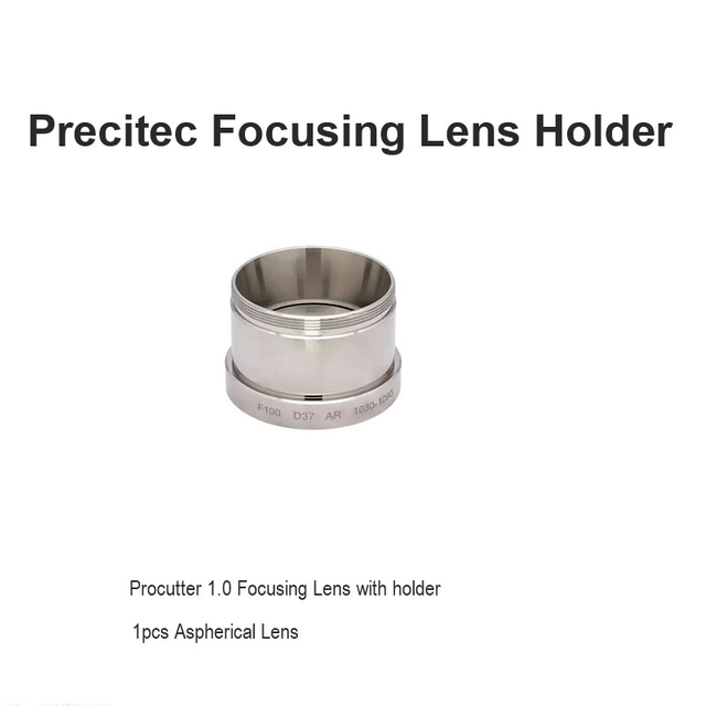 عدسة تركيز Precitec Procutter 1.0 مع حامل D37 F100 12000~15000w