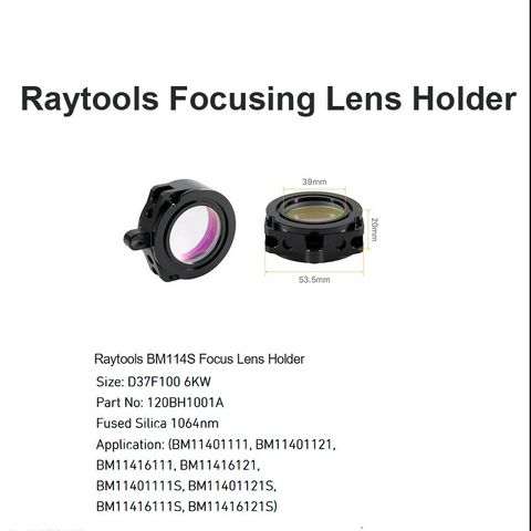Raytools BM114S حامل عدسة التركيز D37 F100 6KW