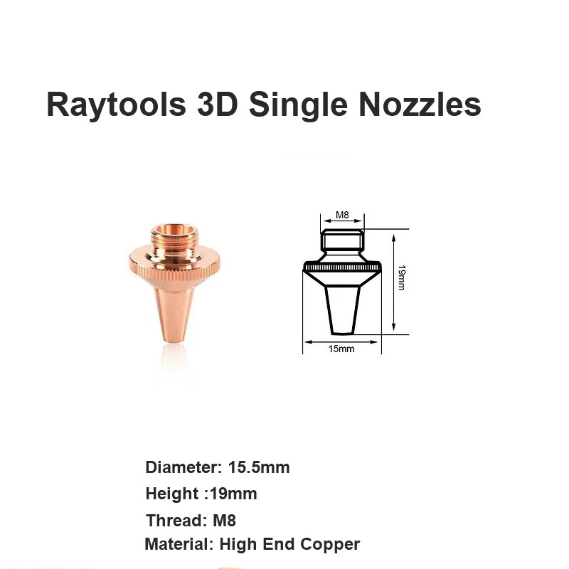 Raytools 3D فوهات واحدة 