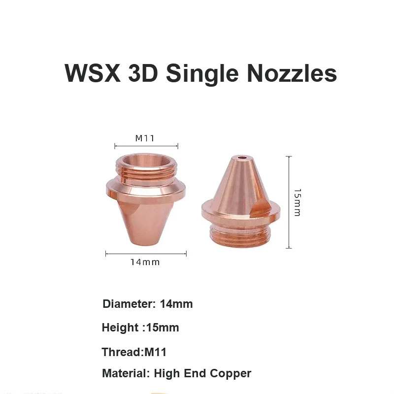 WSX 3D فوهات واحدة