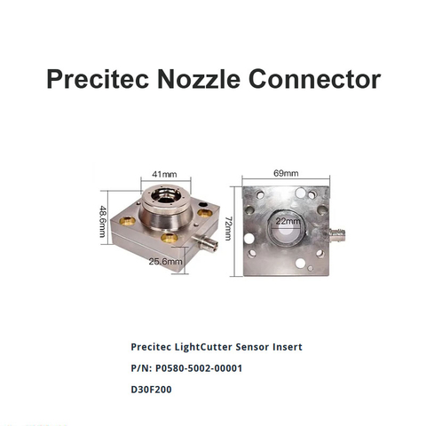 موصل فوهة بريسيتيك D30 F200