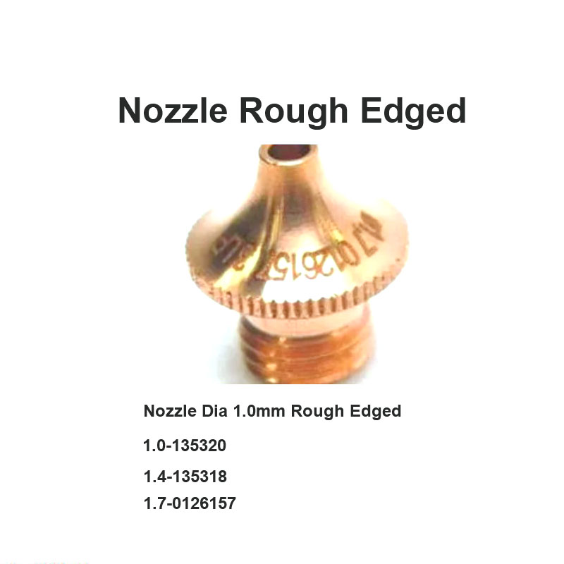 فوهة Trumpf ذات حواف خشنة