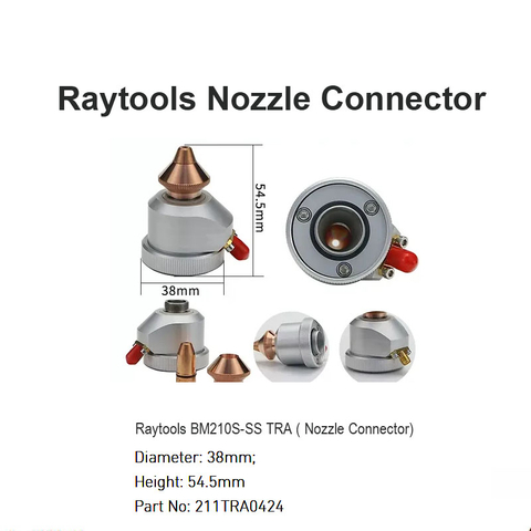 موصل فوهة Raytools لـ BM210S-SS TRA